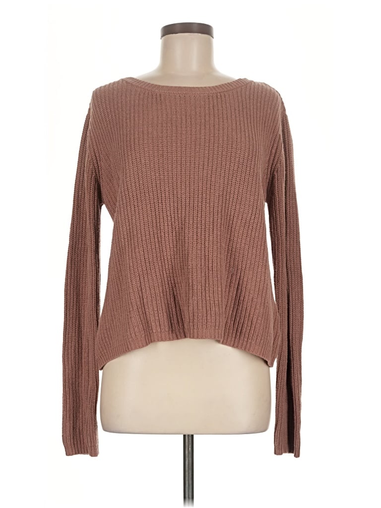 Pre-owned Moon & Madison Pullover Sweater In Brown