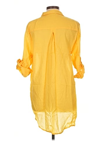 True Destinations 3/4 Sleeve Button-Down Shirt (view 2)