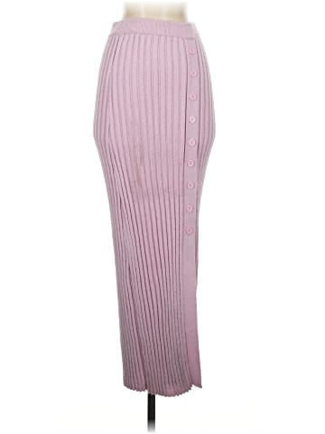 Self Contrast Casual Skirt (view 1)