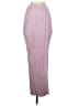 Self Contrast Pink Casual Skirt Size S - photo 1