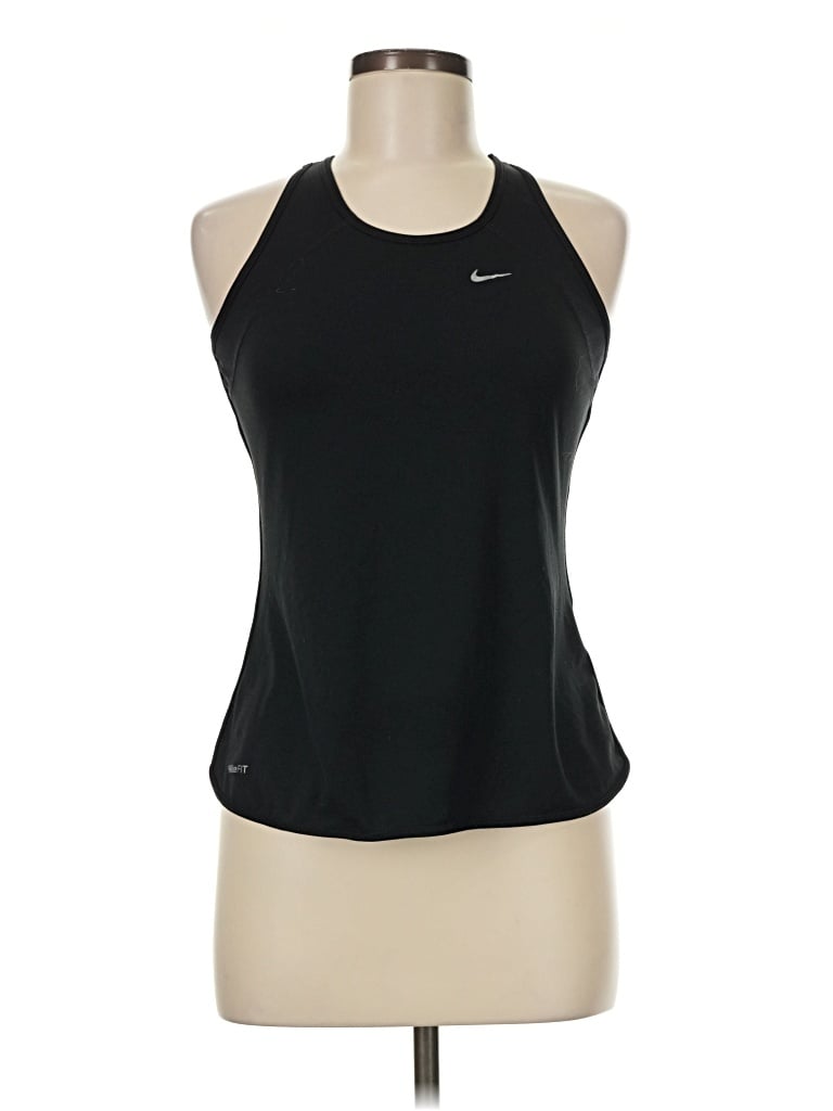 Pre-owned Nike Active Tank Top In Black
