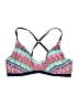Athleta Graphic Chevron-herringbone Multi Color Blue Swimsuit Top Size Lg - Lg (38B) - photo 1