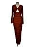 Left Coast by Dolan Brown Cocktail Dress Size L - photo 1