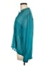 BCBGMAXAZRIA Teal Long Sleeve Blouse Size M - photo 5