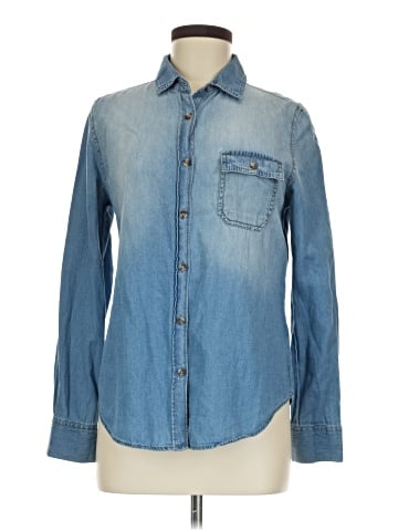 BDG Long Sleeve Button-Down Shirt (view 1)