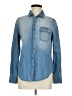 BDG Blue Long Sleeve Button-Down Shirt Size M - photo 1