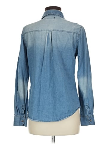 BDG Long Sleeve Button-Down Shirt (view 2)