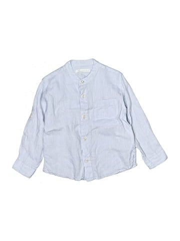 Zara Long Sleeve Button-Down Shirt (view 1)