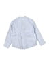 Zara Stripes Blue Long Sleeve Button-Down Shirt Size 4 - photo 1