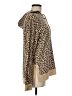 Emily Daniels Animal Print Tan Pullover Hoodie Size M - photo 4