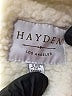 Hayden 100% Polyester Ivory Faux Fur Jacket Size S - photo 6