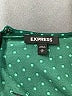 Express 100% Polyester Floral Green Casual Dress Size S - photo 7
