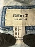 Forever 21 100% Cotton Blue Denim Jacket Size S - photo 6