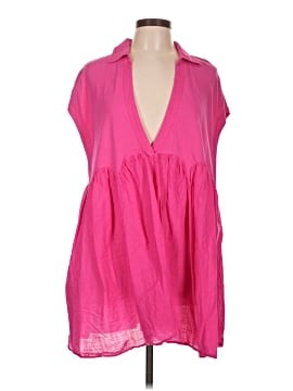 By Anthropologie Short Sleeve Blouse (view 1)