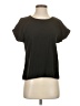 Unbranded 100% Polyester Black Short Sleeve Top Size S - photo 1