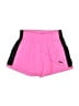 Puma 100% Polyester Color Block Pink Athletic Shorts Size 6X - photo 1