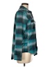 Eddie Bauer Plaid Teal Long Sleeve Button-Down Shirt Size M - photo 4