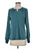 Unbranded Teal Long Sleeve Blouse Size S - photo 1