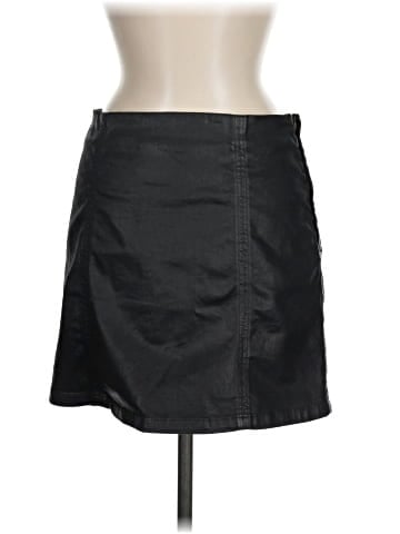 Adriano Goldschmied Faux Leather Skirt (view 2)