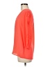 Brixon Ivy 100% Polyester Orange 3/4 Sleeve Blouse Size M - photo 5
