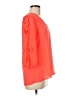 Brixon Ivy 100% Polyester Orange 3/4 Sleeve Blouse Size M - photo 4