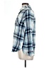Old Navy 100% Cotton Plaid Blue Long Sleeve Button-Down Shirt Size L - photo 5