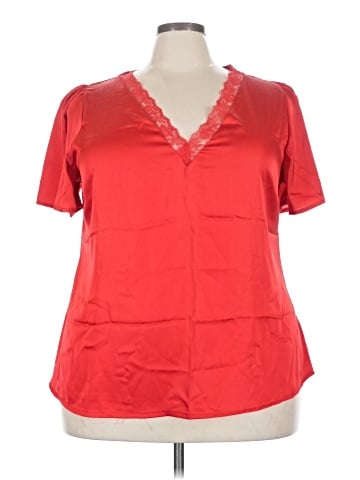 Tea n Rose Short Sleeve Blouse (view 1)