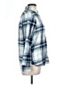 Old Navy 100% Cotton Plaid Blue Long Sleeve Button-Down Shirt Size L - photo 4