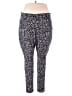 Gloria Vanderbilt Animal Print Silver Blue Active Pants Size 18 - photo 1