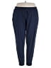 Fabletics Solid Blue Casual Pants Size 2X - photo 1