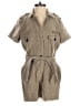 Free People 100% Cotton Solid Tan Romper Size XS - photo 1