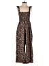 Ellos Paisley Black Jumpsuit Size S - photo 1