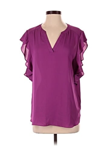 Banana Republic Factory Store Short Sleeve Blouse (view 1)