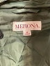 Merona 100% Polyester Argyle Green Jacket Size M - photo 6
