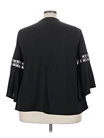 Indigo Rose 3/4 Sleeve Top (view 2)