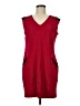 Chico's Red Casual Dress Size Med (1) - photo 1