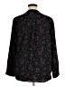 Hilary Radley 100% Polyester Floral Black Long Sleeve Blouse Size XL - photo 2