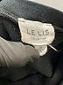Le Lis Solid Black Romper Size M - photo 4