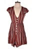 Urban Outfitters 100% Rayon Stripes Red Romper Size XS - photo 1