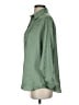 Zara Solid Green Long Sleeve Blouse Size S - photo 5