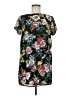 Olivaceous 100% Polyester Floral Black Casual Dress Size M - photo 1