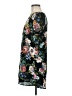 Olivaceous 100% Polyester Floral Black Casual Dress Size M - photo 5