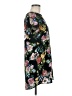 Olivaceous 100% Polyester Floral Black Casual Dress Size M - photo 4