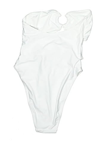 Solid & Striped One Piece Swimsuit (view 2)