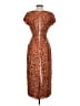 Mac Duggal 100% Polyester Brown Cocktail Dress Size 2 - photo 2