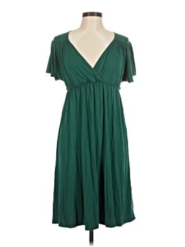 green dress with neck scarf Hailey Satin Maxi Dress with Neck Scarf main image 0