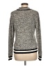 Say What? 100% Acrylic Tweed Gray Pullover Sweater Size M - photo 2