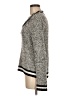 Say What? 100% Acrylic Tweed Gray Pullover Sweater Size M - photo 5