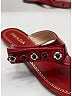 Prada Red Leather thong Sandals Size EU 38 - photo 5