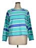 Wildfox Stripes Blue Sweatshirt Size XL - photo 1